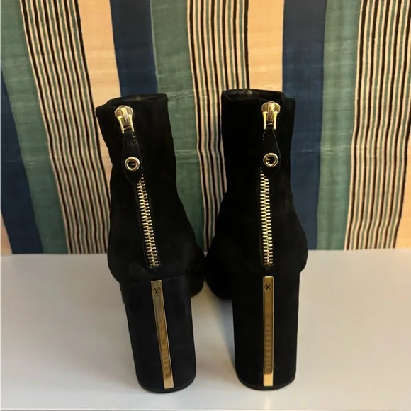 Louis Vuitton Black Suede Boots - Picture 2 of 5